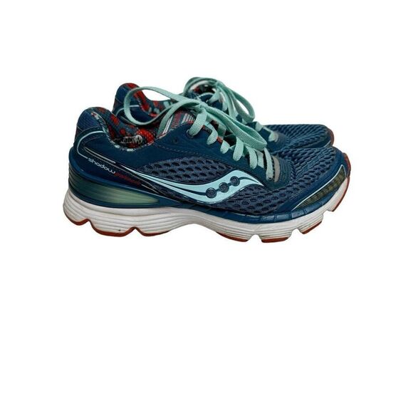 Saucony shadow genesis teal blue running shoes size 6. Good condition (see photo - Picture 1 of 14